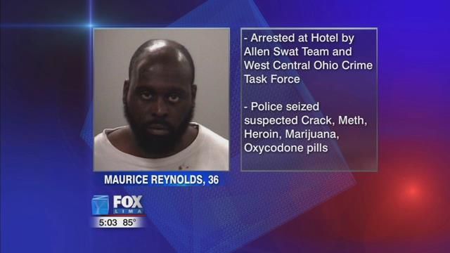 Multiple drugs seized during bust at Motel 6 in Lima
